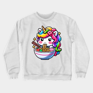 Space Unicorn Ramen Crewneck Sweatshirt